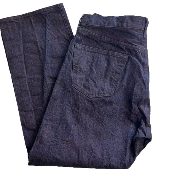 Levi’s 501 Purple Dark Wash Straight Denim 100% Cotton Jeans 33 x 28 - Picture 2 of 13